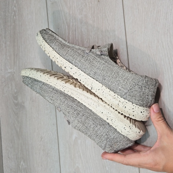 Hey Dude Womens Wendy L Linen Iron Loafer Slip on shoes sz 7 - Picture 7 of 12